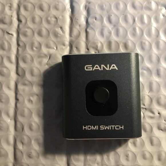 HDMI Switch 4k@60hz Splitter GANA Aluminum Bidirectional HDMI Switcher 2 in 1... - Picture 1 of 5